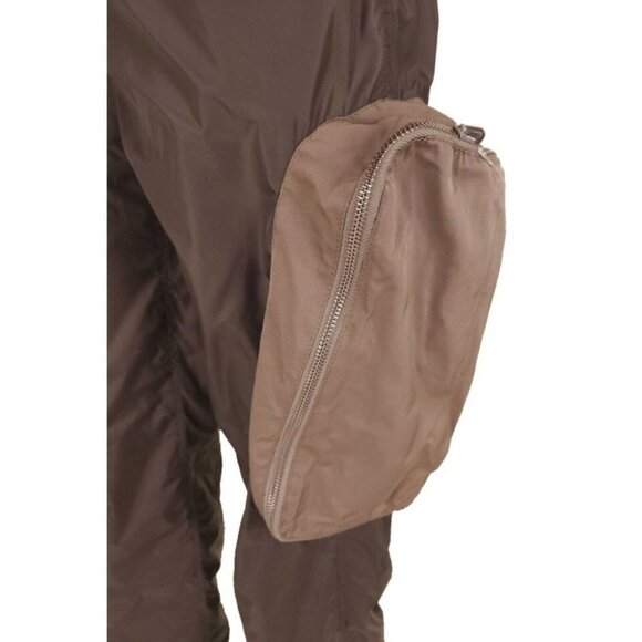 HACHE Italy Casual Pant In Military Green Packable Nwt Size Eu 42 US 6 - Picture 3 of 15